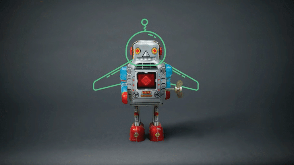 Local robot. Beep Boop.