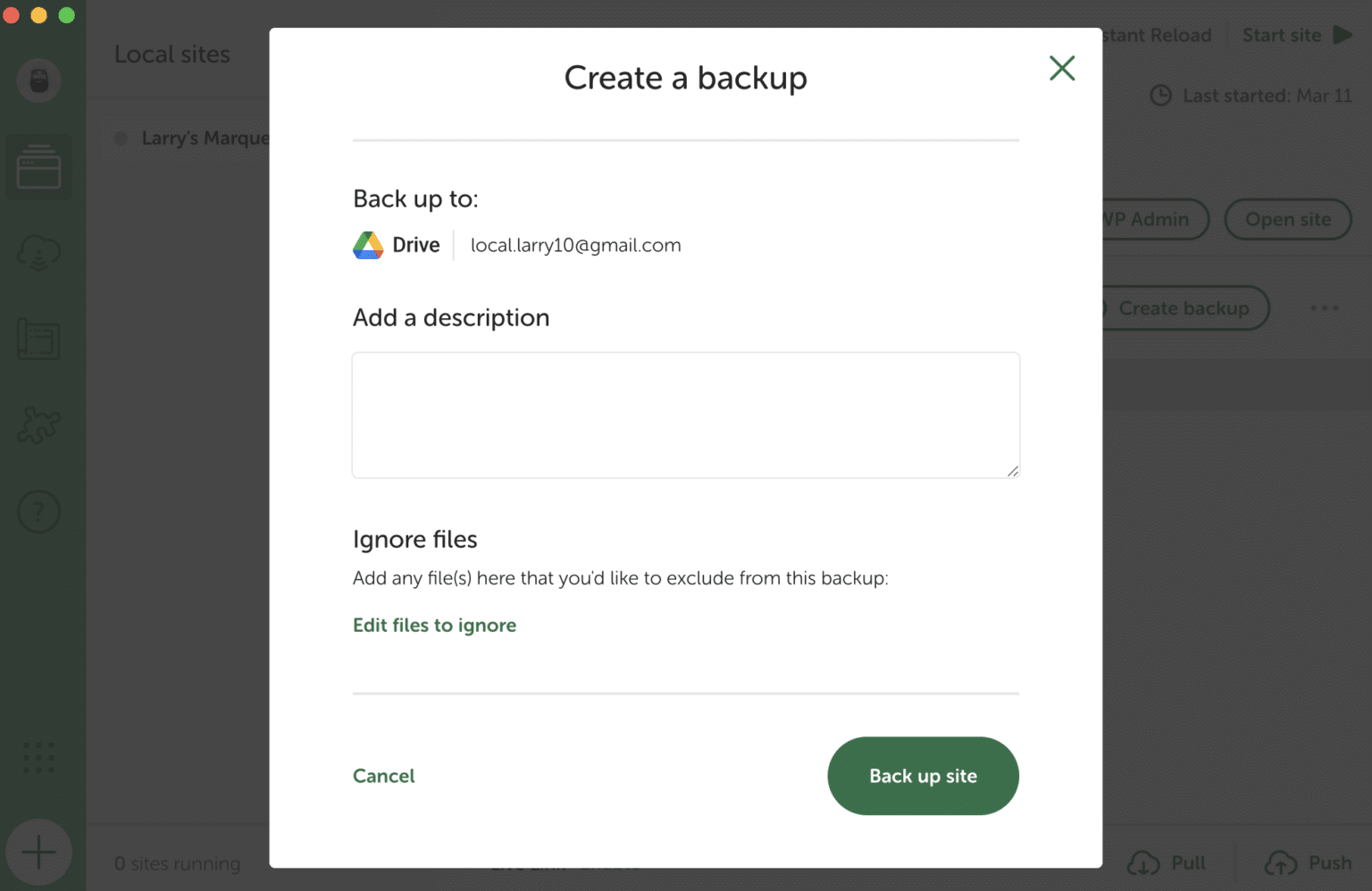 Local Backup Example Local Cloud Backups - Local